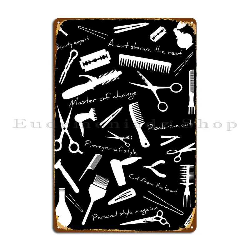 

Лучший металлический плакат для парикмахерской