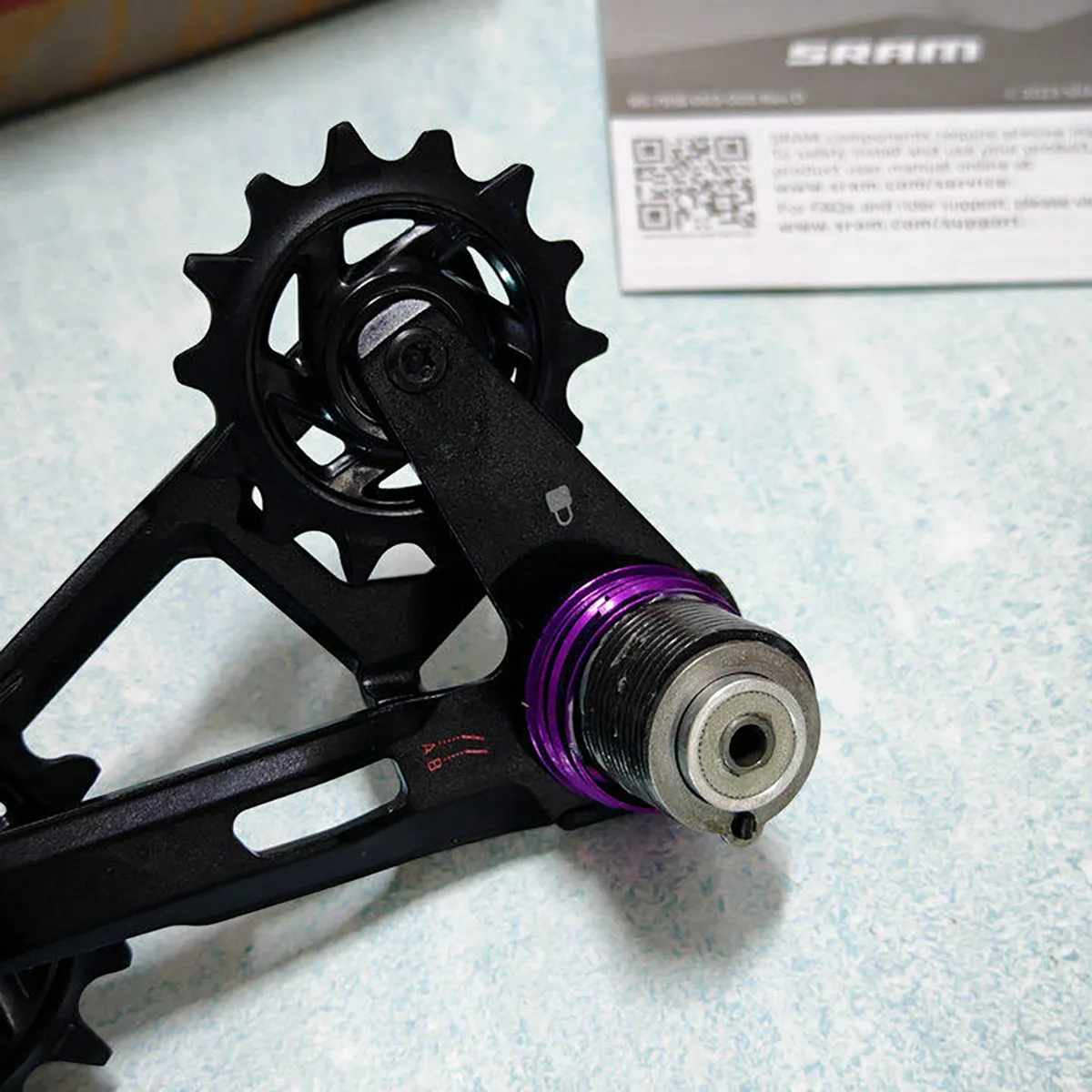 Фото Комплект кронштейнов SRAM X0 Eagle T-Type RD |   Оригинальный переключатель передач X0 Eagle Transmission Derailleur |   OEM-деталь 11.7518.104.012 |   Полное C №5