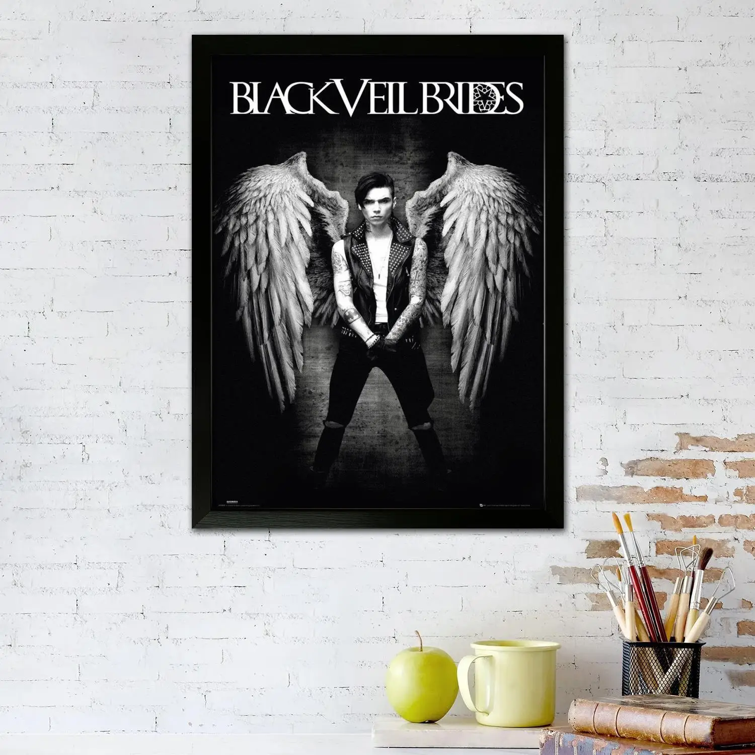 andy biersack Холст Художественный постер и настенное искусство печать с картинками