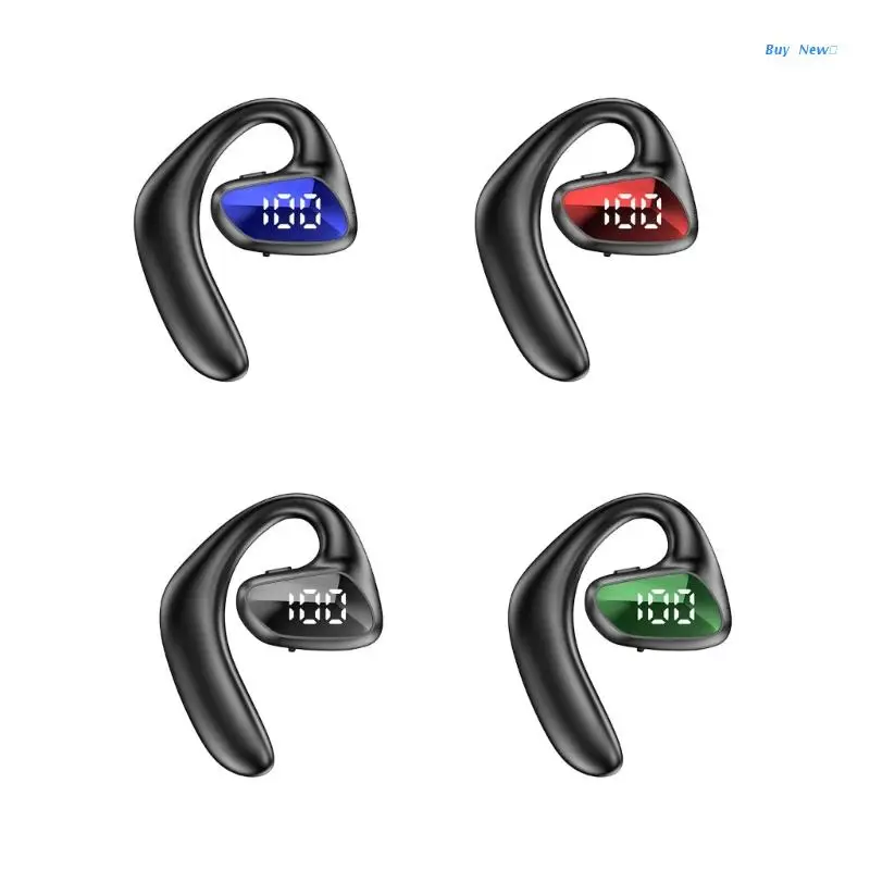 

Noise Cancelling BT 5.2 Earpiece 10Hrs Talktime Wireless Headset Hands-Free