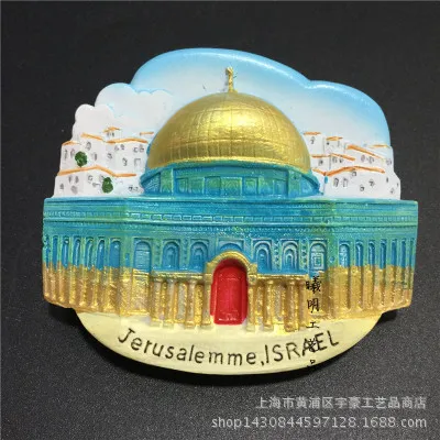 

Настенный сувенир, в виде храма Пресвятой монастыря, с магнитом, для холодильника