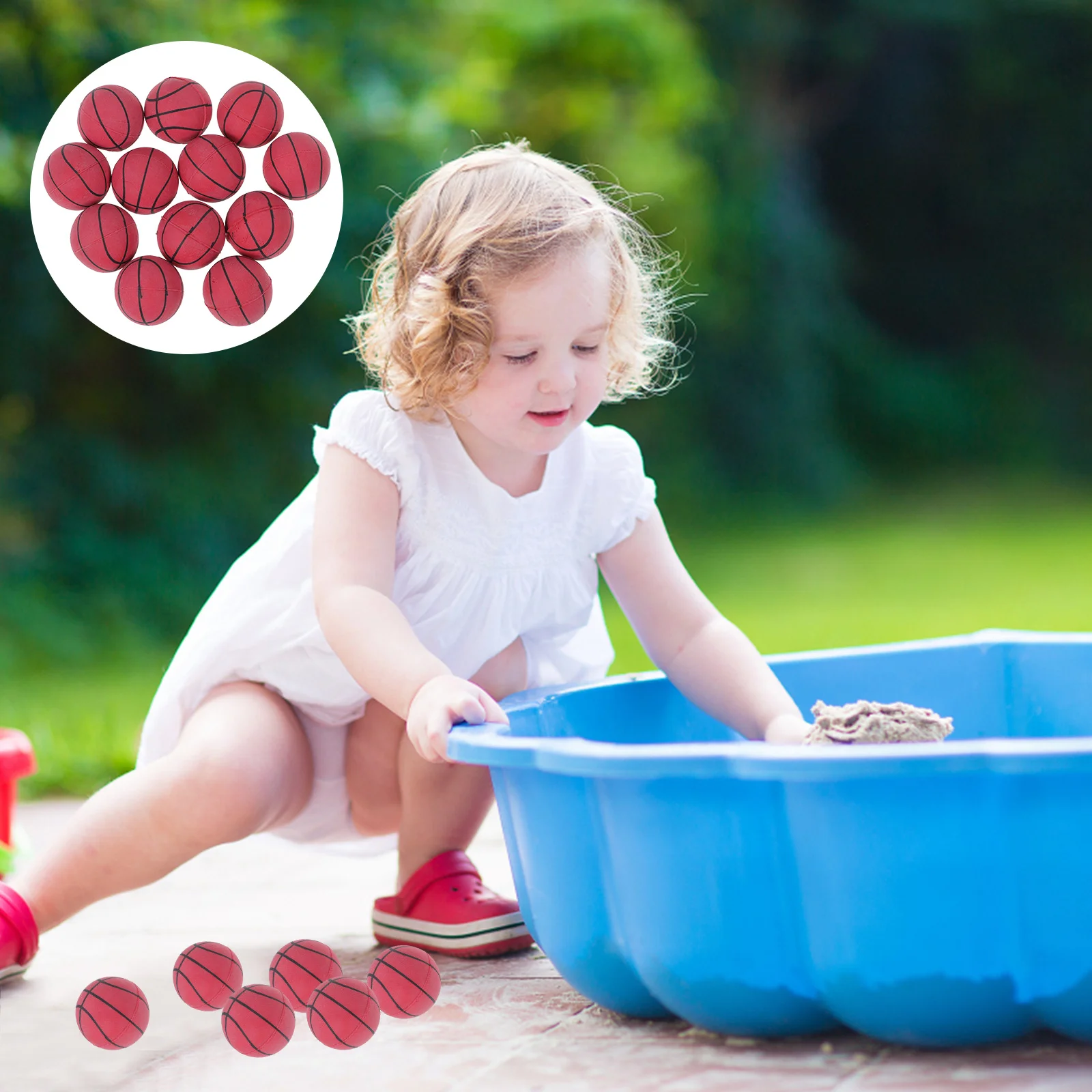 

12 шт., детский мини-Баскетбольный мяч