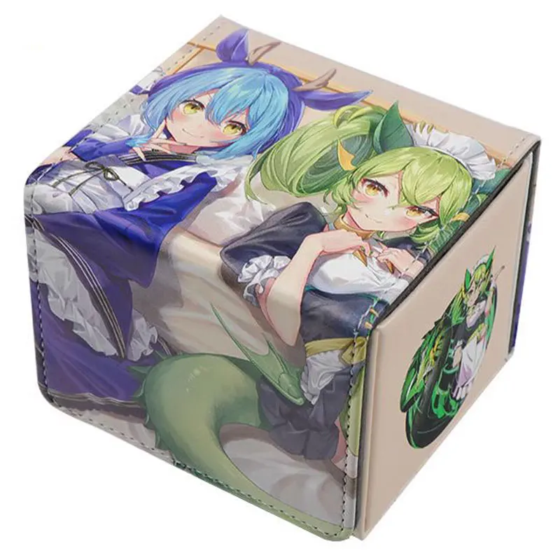 Yu-Gi-Oh Dragonmaid Arianna Tearlaments, чехол для карт, коробка для хранения карт, Женская коллекция, может вмещать 100 шт. карт