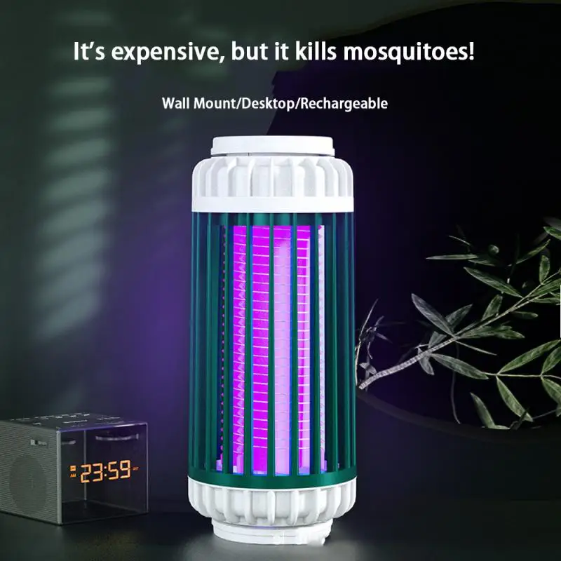 Новинка 2022 ловушка для комаров с электрошоком USB летающих предметов спальни и