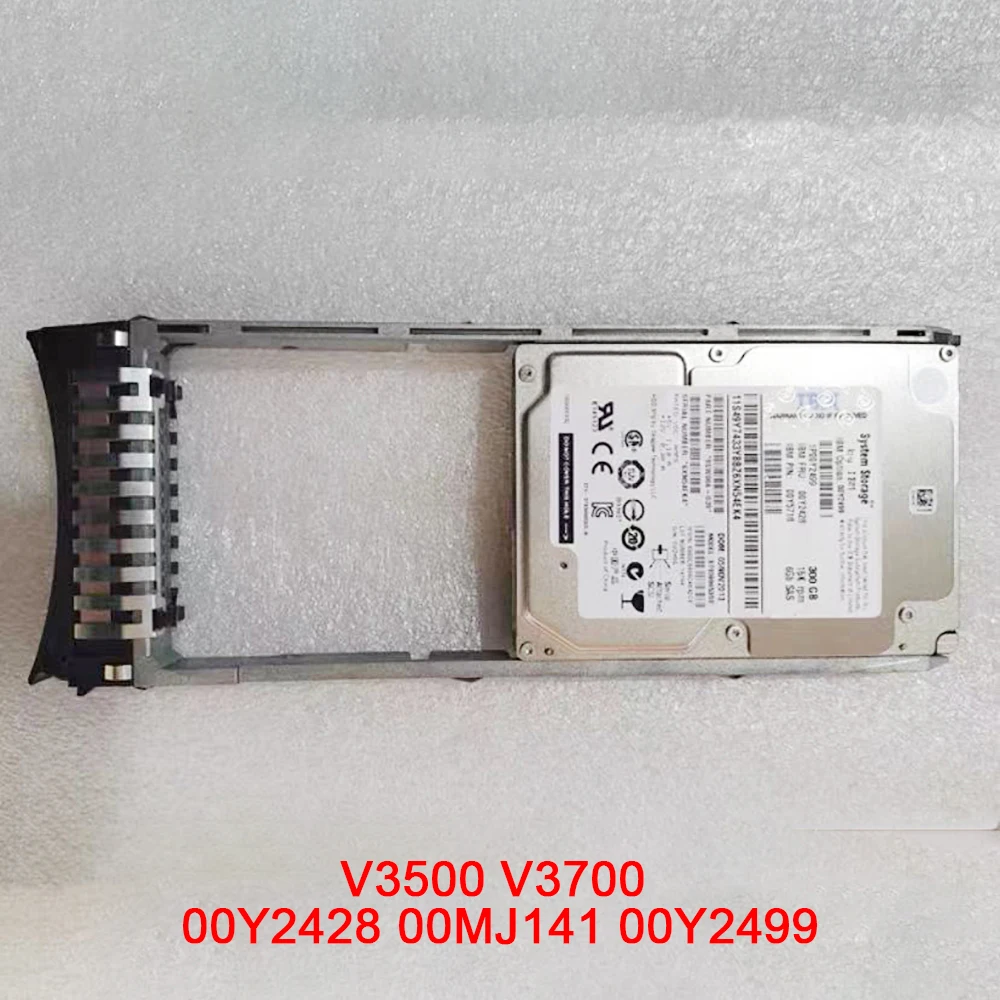 

V3500 V3700 00Y2428 00MJ141 00Y2499 300G 15K SAS 2.5" For IBM Hard Disk