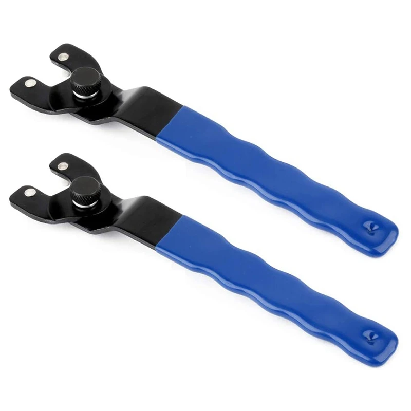 

Розница 2 шт. угловой шлифовальный ключ Регулируемый электроинструмент аксессуары шлифовальный ключ синий