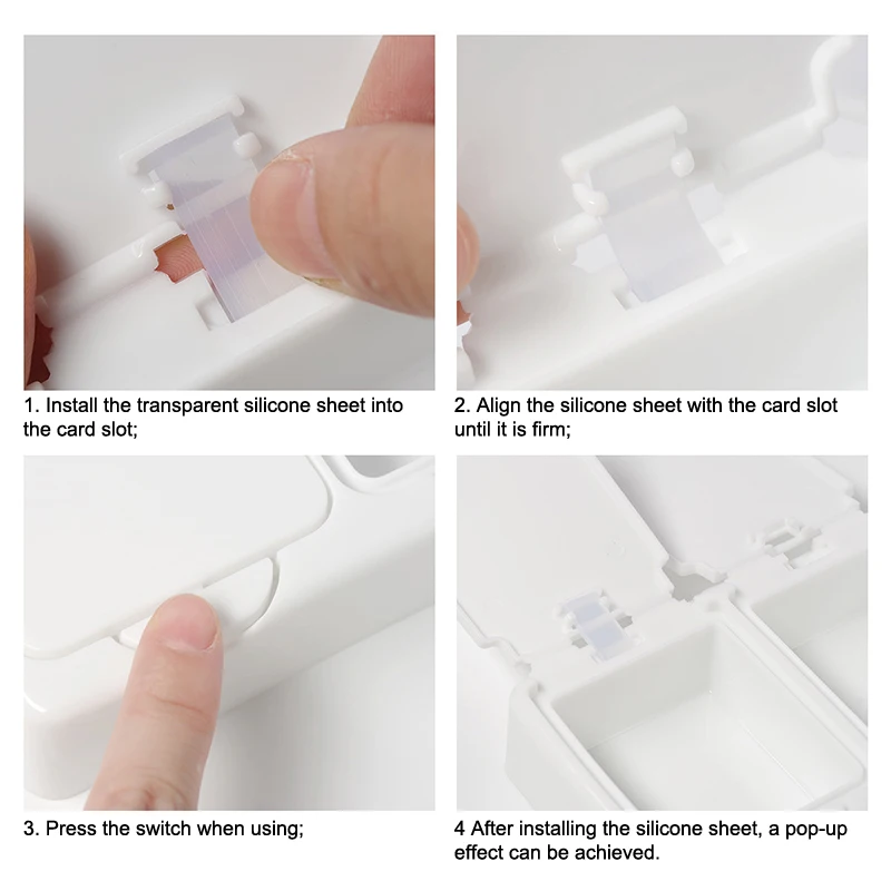 Всплывающие стильные пустые инструменты для ногтей ювелирные изделия ватные