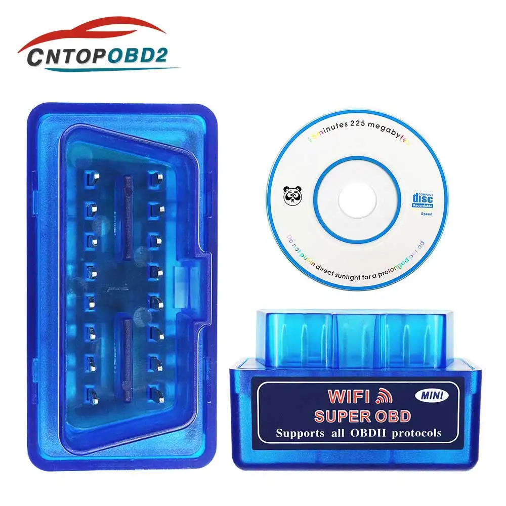 Считыватель кодов ELM327 диагностический сканер OBD2 Wi-Fi Bluetooth для Android/IOS/Windows |