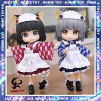 catgirl maid figure sakura maid yuki pvc changeable clothes action figurine collectible doll figure toys free shipping items