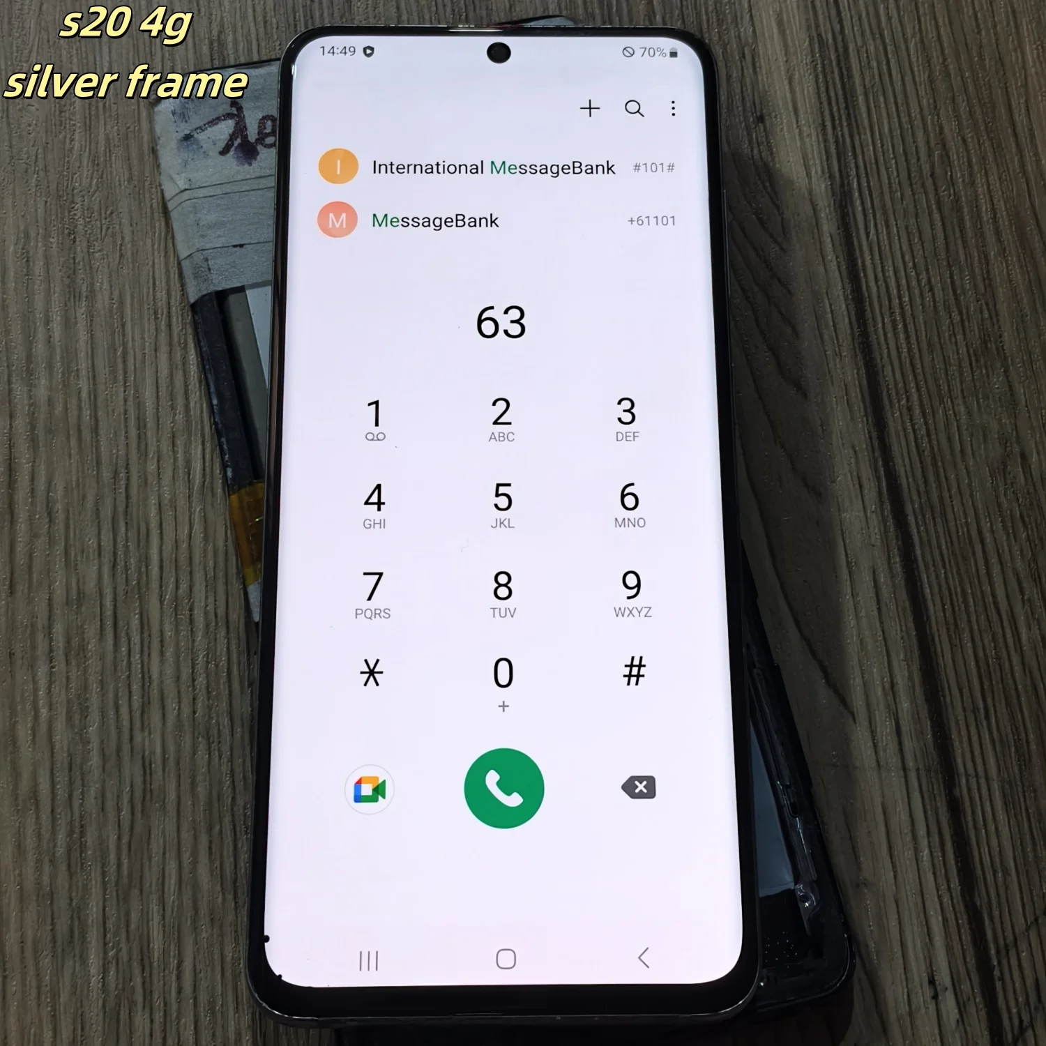 Фото Pop 6,2 дюйма 120 Гц AMOLED с точечной линией для Samsung S20 G980 G980U G980F/DS G981 G981F G981U G981D/S Замена сенсорного экрана №2