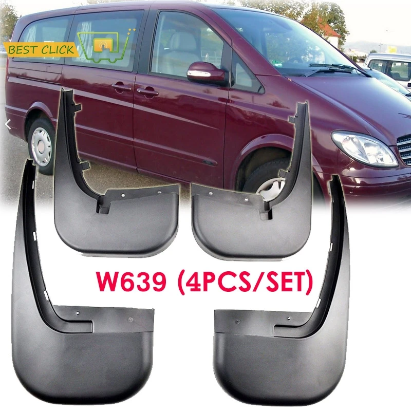 

Литые Автомобильные Брызговики OE для Mercedes Benz Vito Viano W639 2006-2010, брызговики, брызговики, Стайлинг автомобиля