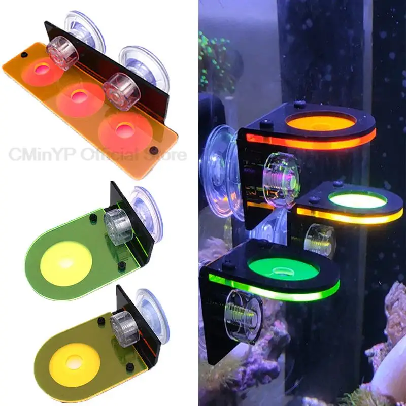 

1PC Fish Tank Coral Rack Fluorescent Coral Frag Clip With Suction Cup Fluorescent Marine Coral Frag Holder Aquarium Accessories