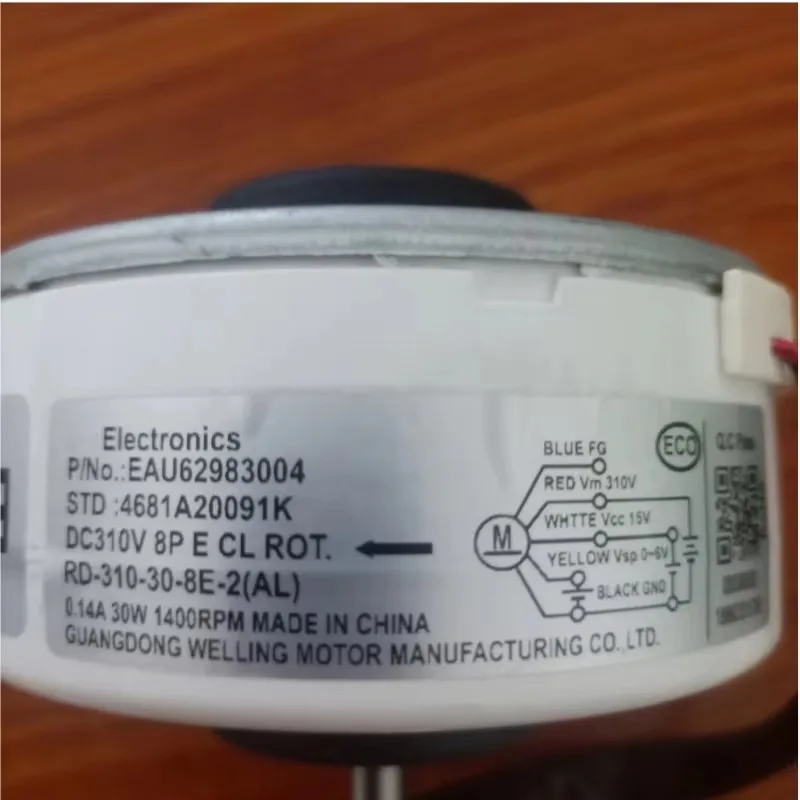 Фото Двигатель кондиционера для LG RD-310-30-8E-2(AL) EAU62983004 4681A20091K SIC-37CVJ-F130-3 Сменный двигатель кондиционера №2