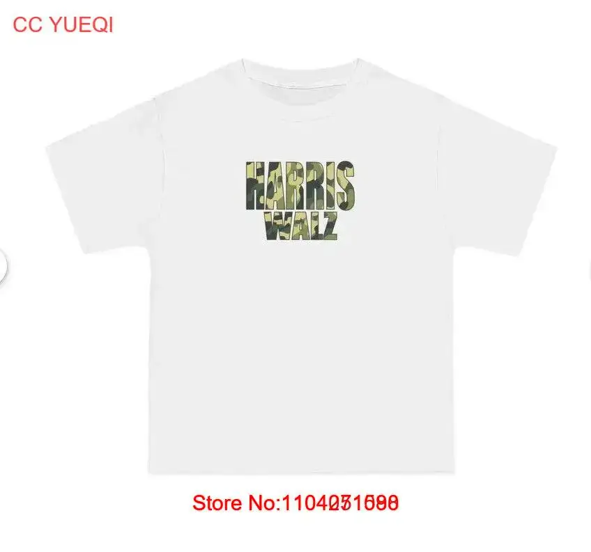 00Harris Walz Camo — футболка Boxy с короткими рукавами