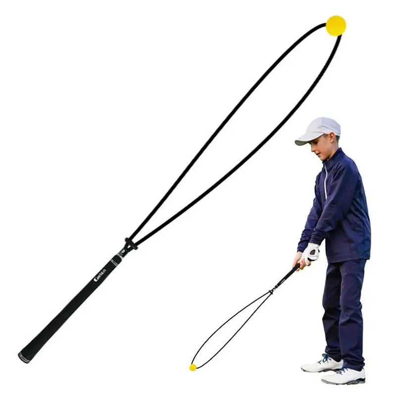 

Golf Swing Practice Rope Golf Training Aids Rope Golf Practice Swing Trainer Adjustable Golf Assistance Exercises Rope