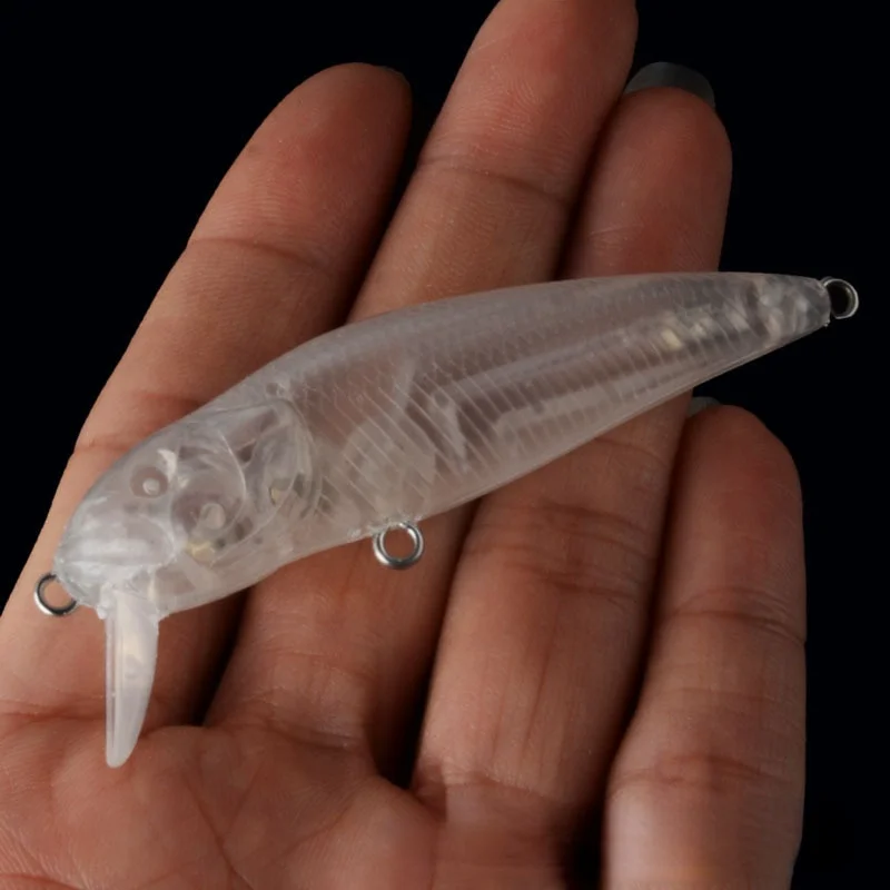 Новинка 2023 блесна Luya без рисунка 6 9 см/6 39 г пластиковая прозрачная искусственная