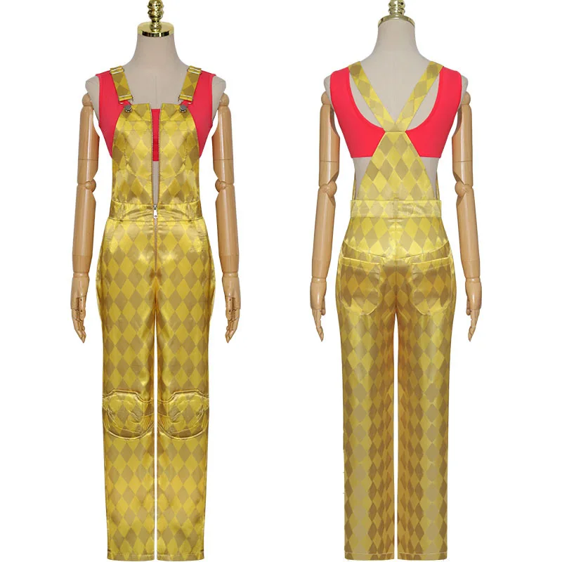 

Сценический женский комбинезон, нижнее белье, Dc фильм, птицы добычи, костюмы для косплея, парик клоуна, шорты для девушек, полный боди