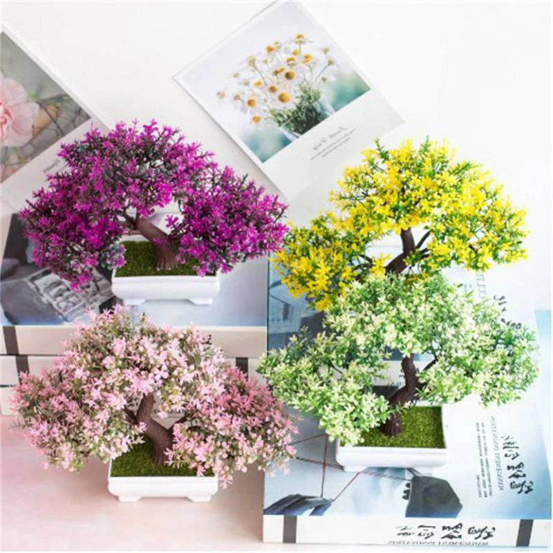 

Artificial Pine Home Accessories Tree Tree Fake Plant Eucalyptus Plants Bonsai