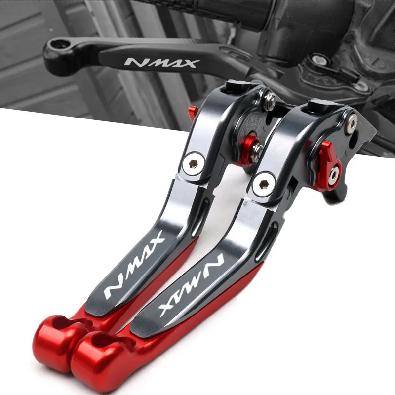 

CNC Adjustable Folding Extendable Brake Clutch Lever For YAMAHA NMAX 155 NMAX155 NMAX125 NMAX 125 150 N-MAX 125 155