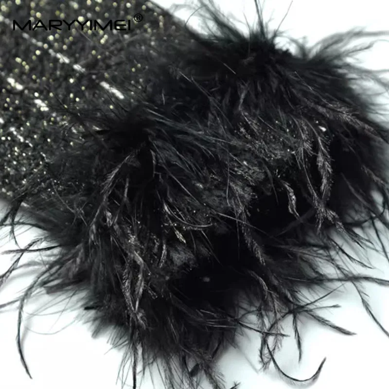 MARYYIMEI модное осенне-зимнее новое стильное женское пальто с воротником-стойкой и