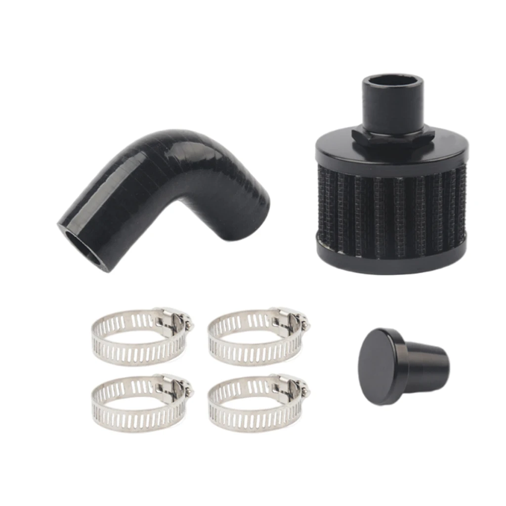 

Коленчатый чехол для вентиляционного фильтра, комплект аксессуаров, черный Комплект фильтров Reroute, дышащий фильтр для 3500 6,7 07,5-17