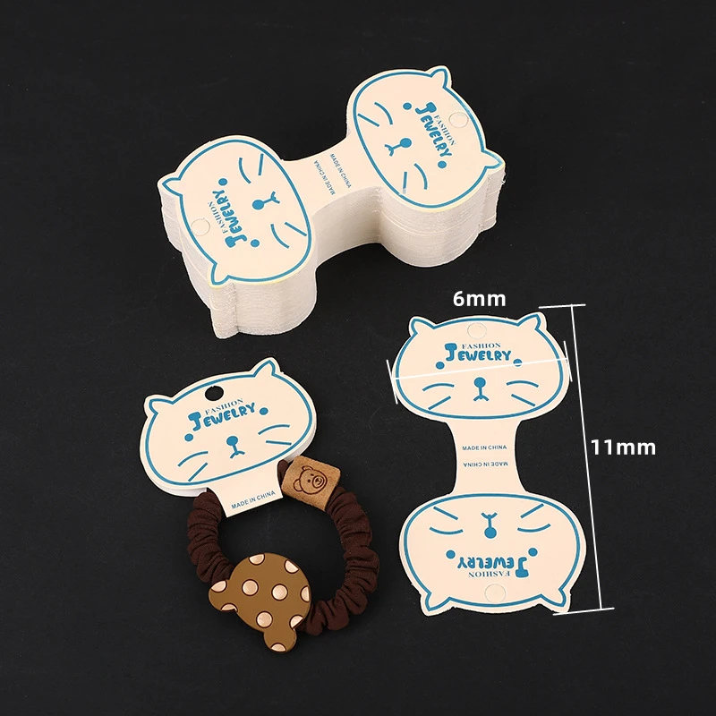 

Подставки для украшений картонные белые/розовые 50 шт