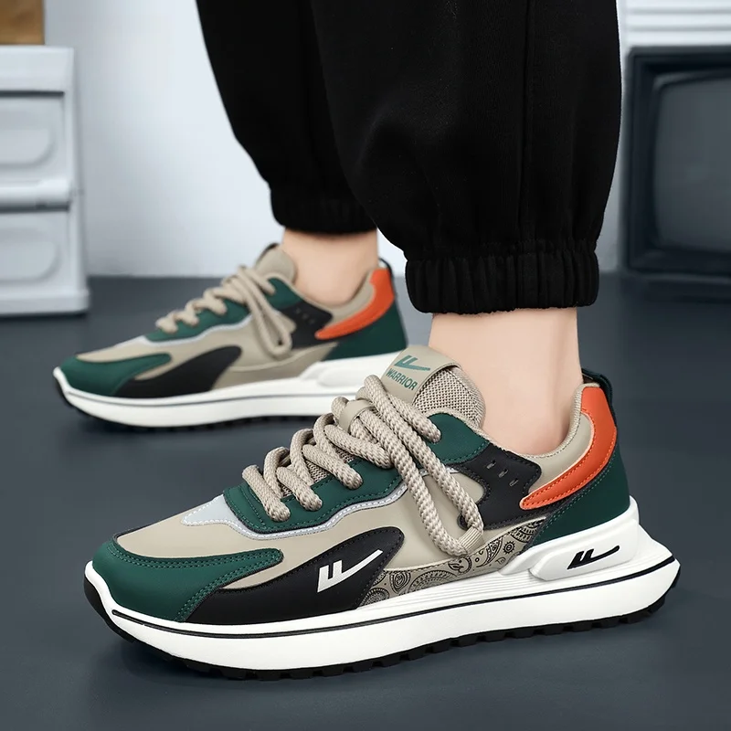 Официальная мужская обувь Warrior Новое весеннее поступление кожаные кроссовки Cortez