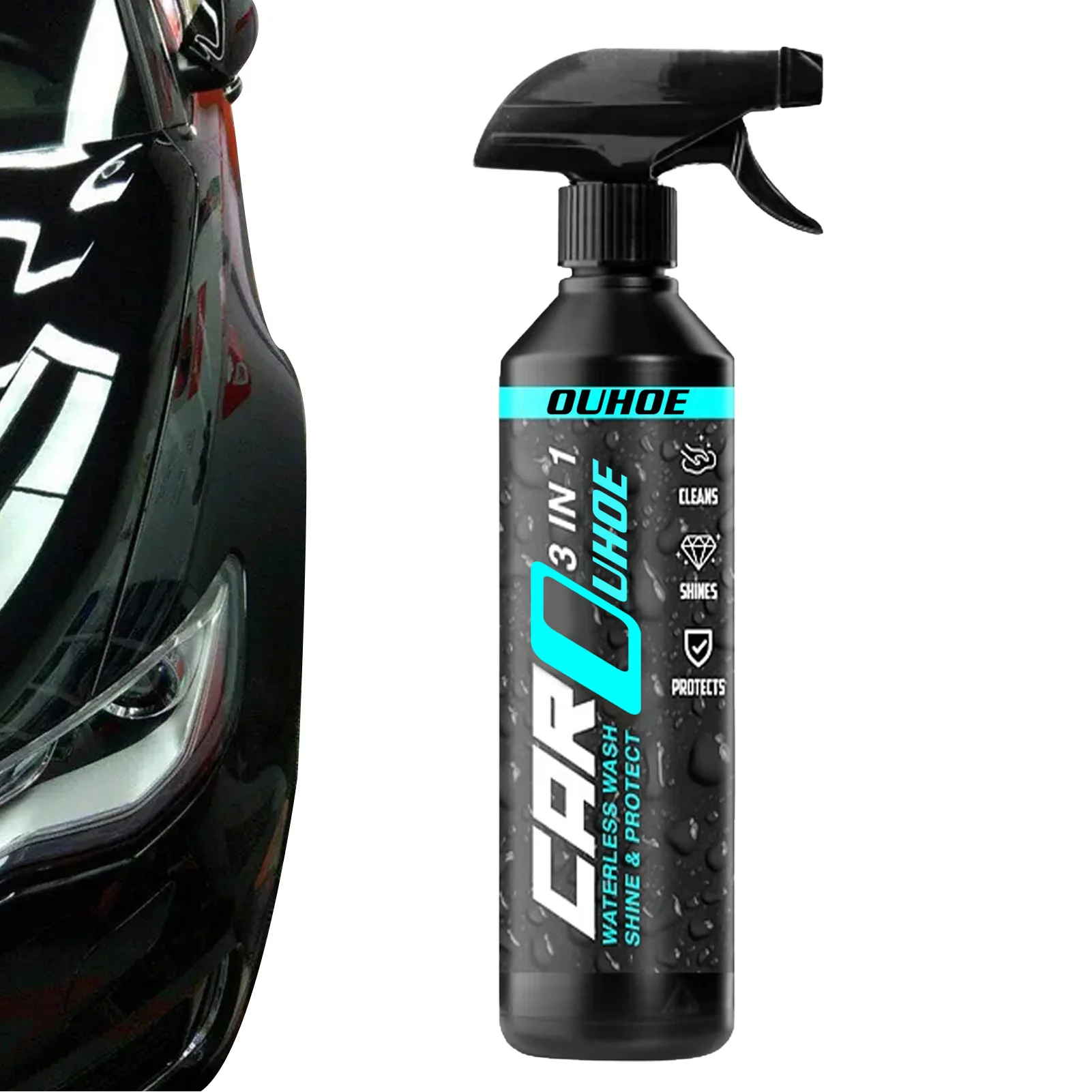 

250 мл автомобильный нано-спрей для ремонта, восстанавливающий агент для автомобиля против царапин, нано-спрей для ремонта и восстановления ...