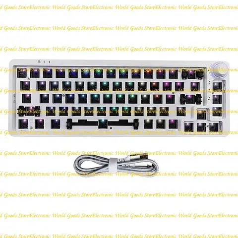 A3PD 68-ключ для сварки сварки Gaming Mechanical Keyboard Programmable Space Space