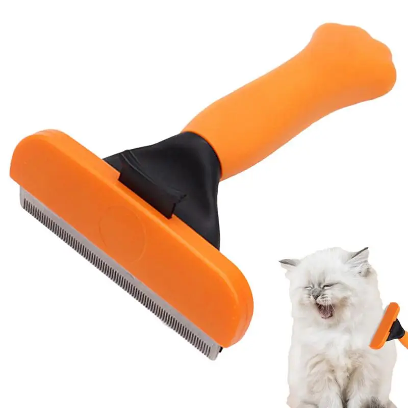 

Pet Hair Remover Non-Slip Dog Brush For Shedding Effectively Reduces Shedding Dog Grooming Brush Deshedding Tool For Dogs & Cats