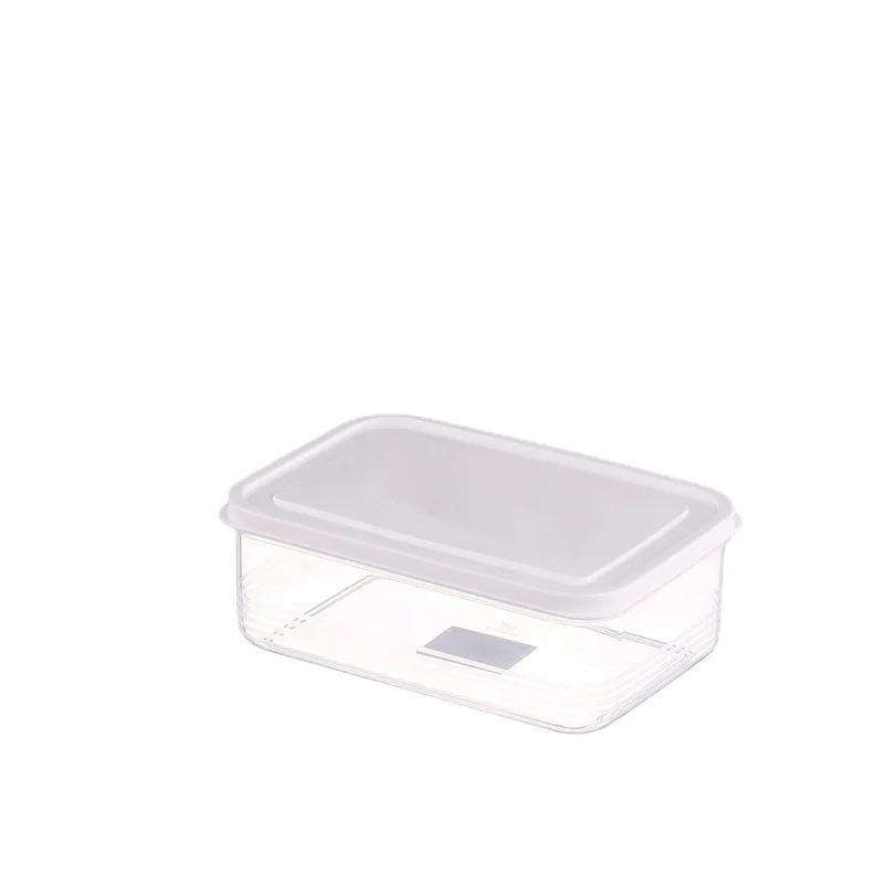 

Premium Food Grade Transparent Plastic Refrigerator Storage Box - Keep Your Food Fresh and Organized