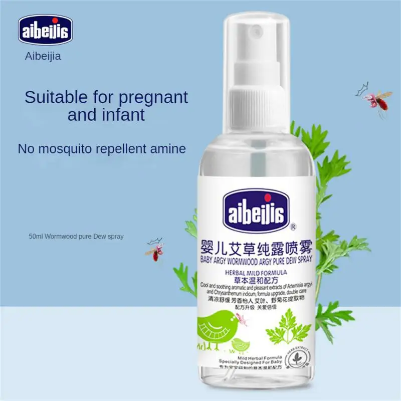 

50ml Mosquito Repellent Water Anti-itch Outdoor Mosquito Is Afraid Of Water Plant Herb Mosquito Repellent Household Supplies