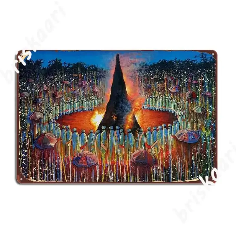 Meskel Demera Cermony Картина Плакат Металлическая Табличка Домашний Настенный Декор Паб