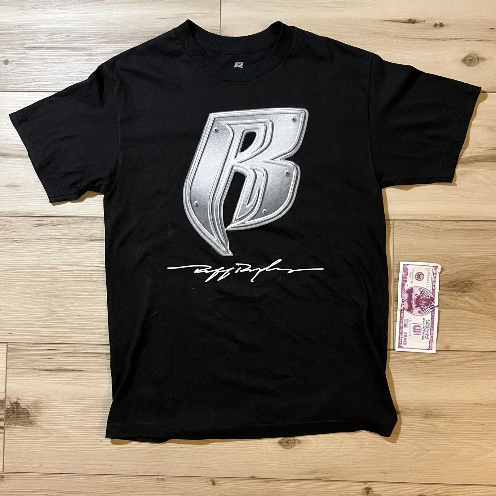 DMX Ruff Ryders графическая Мужская футболка среднего черного цвета