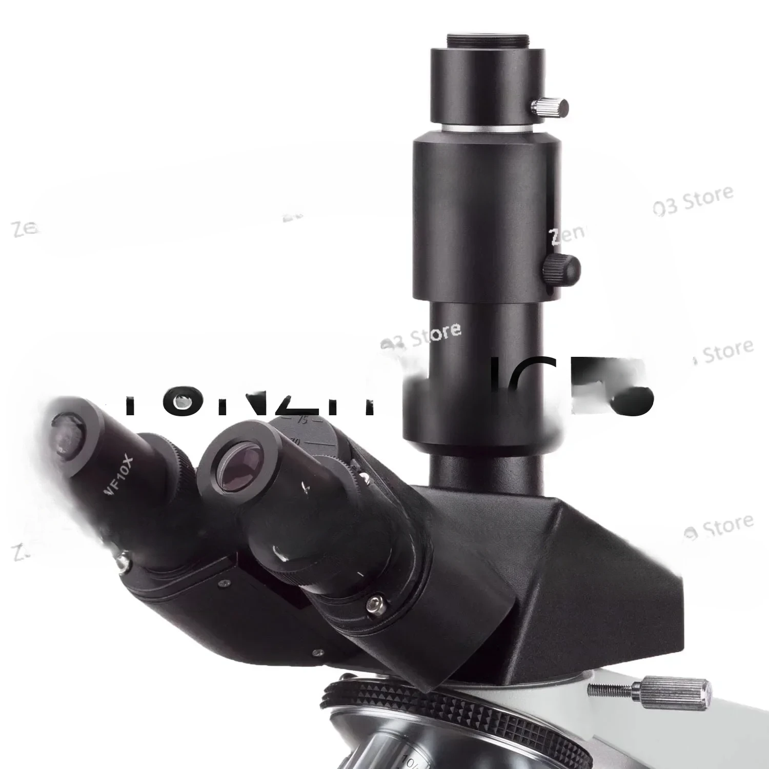 Amscope 40X-2000X 20 Вт Галогенный тринокулярный микроскоп темного поля с 3D-механической