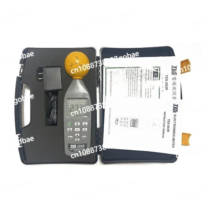 % Детектор электромагнитного излучения TES-593R TES593R Измеритель ЭДС Трехосный