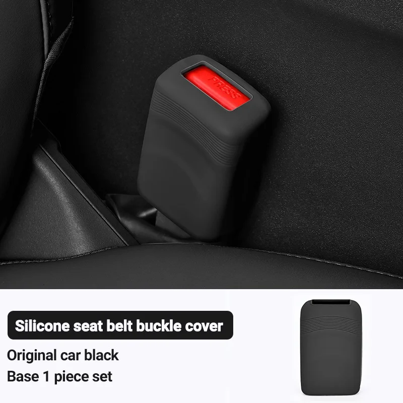

Универсальный автомобильный ремень безопасности, защитный чехол, силиконовый автомобильный ремень безопасности, защита от царапин, кнопка, защитный чехол