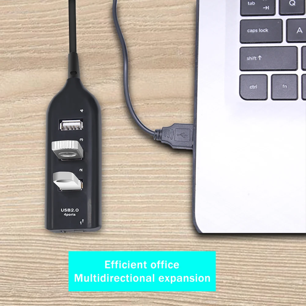 Высокоскоростной Универсальный USB-разветвитель PUJIMAX с 4 USB-портами 2 0 и кабелем -
