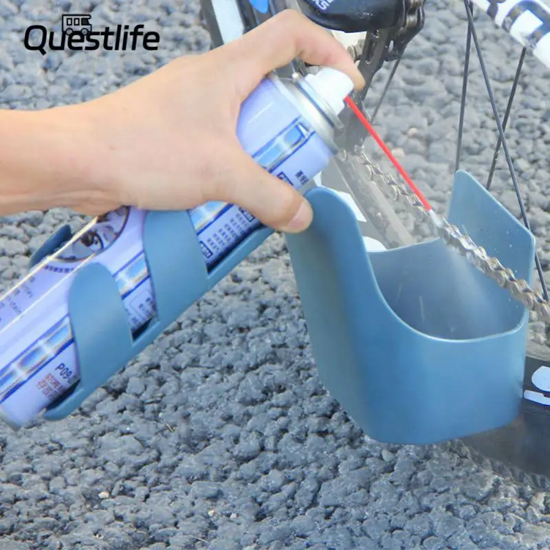 

Widely Used Chain Oil Anti-spray Tool Applicability Plastic Bicycle Oil Storage Box Universal Practical Splash-proof