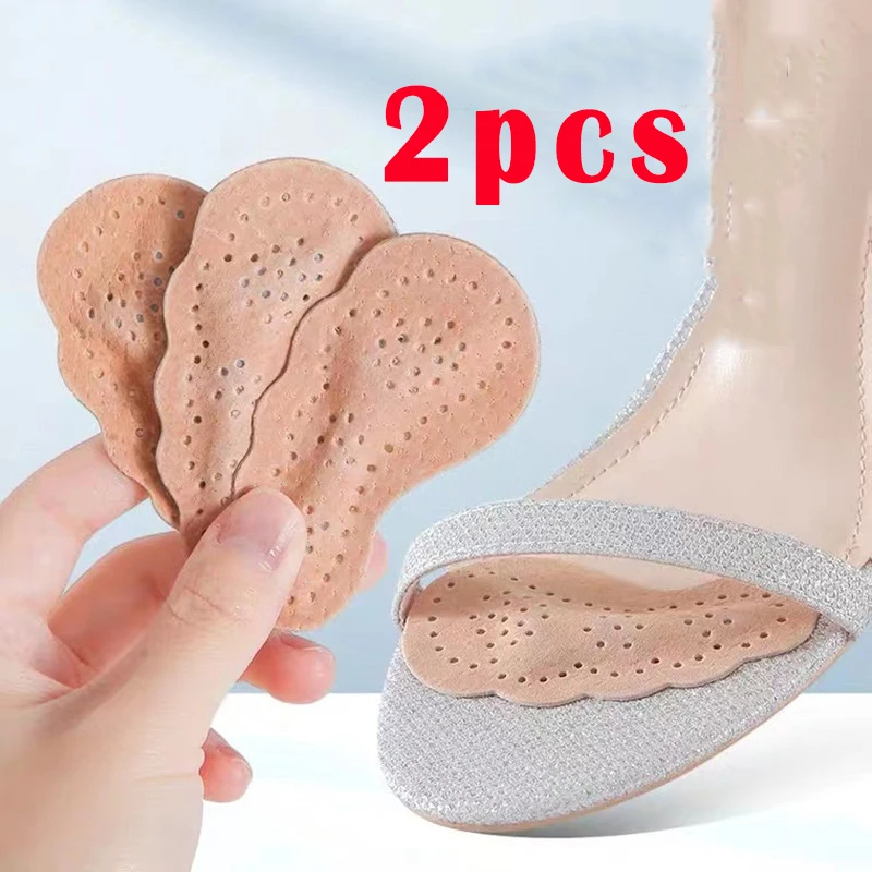 

Leather Pads for Women's Shoes Non-slip Inserts Self-adhesive Forefoot Heel Gel Insoles for Heels Sandals Anti-Slip Foot Pad