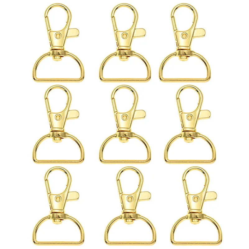 5 шт. поворотные застежки 10-25 мм с D-образным кольцом