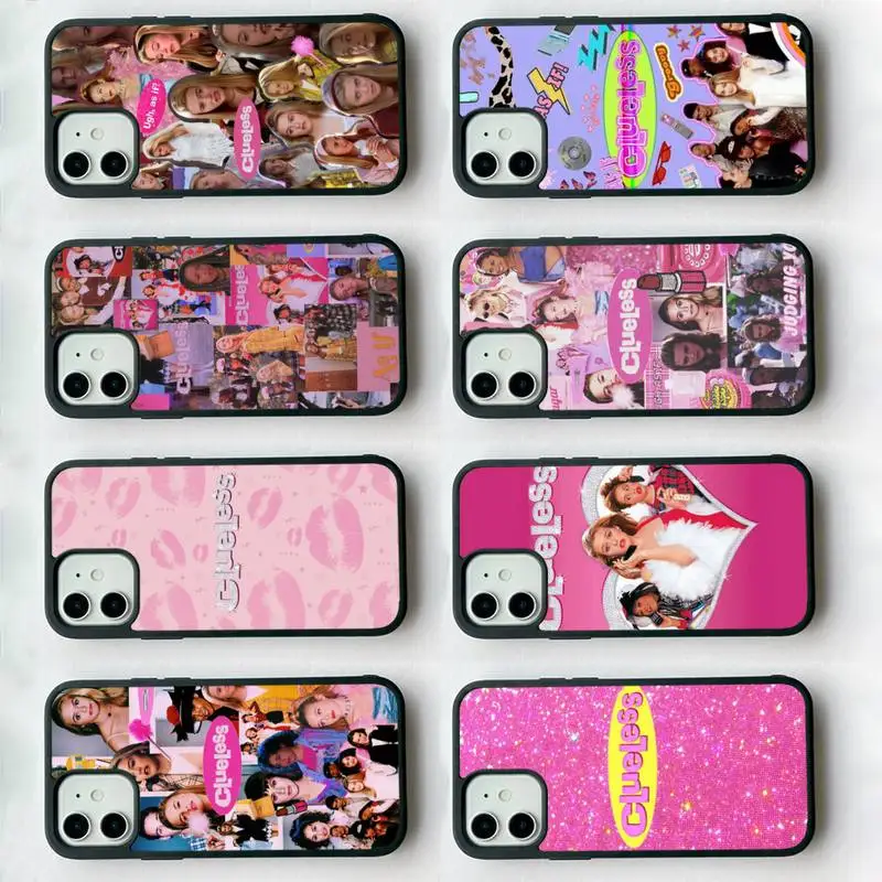

Clueless Movie Phone Case Silicone PC+TPU Case for iPhone 11 12 13 Pro Max 8 7 6 Plus X SE XR Hard Fundas