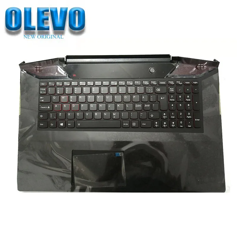 New Original Keyboard Laptop For Lenovo Y700-17isk Palm Pad Clavier Touch Has Backlight North Lrving 5CB0K37662 Cover Case