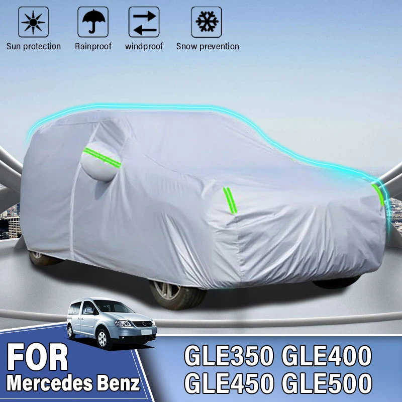 

Full Car Cover SUV Outdoor Protection Car Snow Sunshade Waterproof Dust FOR Mercedes Benz GLE350 GLE400 GLE450 GLE500