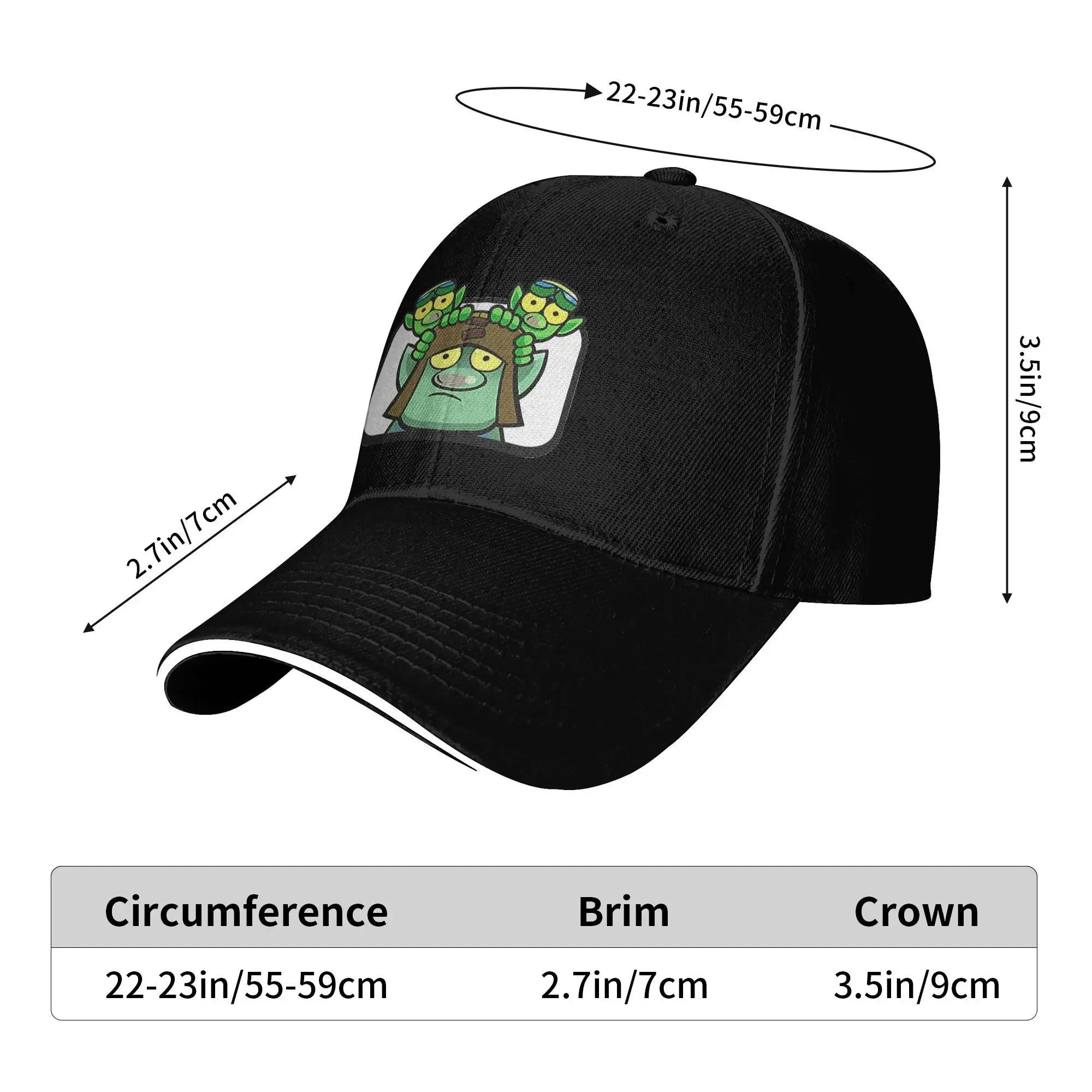 Фото Бейсболка Goblin Giant Afraid Clashh Game Royaled в стиле хип-хоп, унисекс, регулируемая, для защиты от солнца, для активного отдыха №4