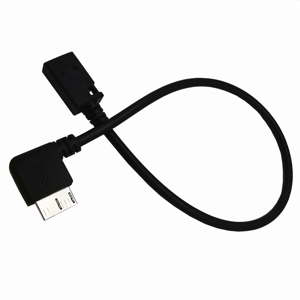 Дешевый USB 3 0 Micro B к Mini 5Pin женский короткий кабель для передачи данных адаптер