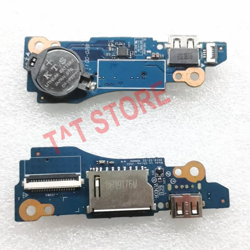 Original For Dell DELL G3 3579 3779 USB Card Reader IO Board 110K9 0110K9 LS-F612P tested well free shipping