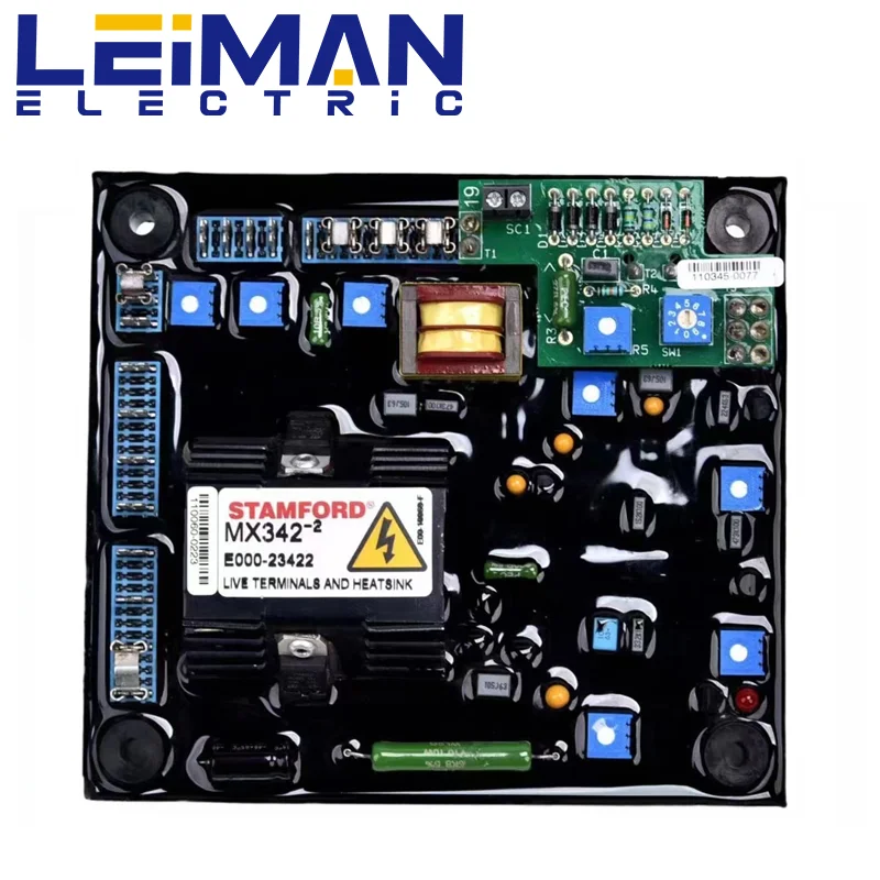 Оригинальный MX342-2 AVR PMG генератор с постоянным магнитом автоматический регулятор