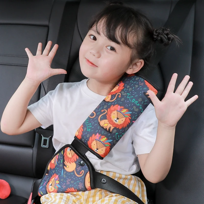 

Auto Seat Belt Cover Holder ety Shoulder Protector Shoulder Pad PositionerSeatbelt Padding Cover For Baby Child Kids Neck Saf