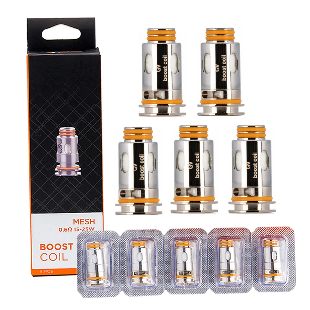 

Aegis Boost Mesh Coil 0.4ohm 0.6ohm MTL Coils for Aegis Boost Pod Cartridge Hero Pod ZEUS X Mod